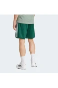 BERMUDA ADIDAS ESSENTIALS PIQUET 3 STRIPES MASCULINA - Verde/branco BERMUDA ADIDAS ESSENTIALS PIQUET 3 STRIPES MASCULINA - Verde/branco