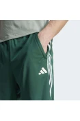 BERMUDA ADIDAS ESSENTIALS PIQUET 3 STRIPES MASCULINA - Verde/branco BERMUDA ADIDAS ESSENTIALS PIQUET 3 STRIPES MASCULINA - Verde/branco