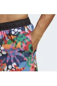 BERMUDA ADIDAS NATAÇÃO FARM MASCULINA - Marinho/laranja