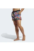 BERMUDA ADIDAS NATAÇÃO FARM MASCULINA - Marinho/laranja