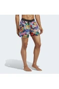 BERMUDA ADIDAS NATAÇÃO FARM MASCULINA - Marinho/laranja