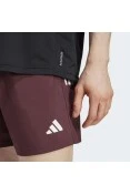 BERMUDA ADIDAS OWN THE RUN BASE MASCULINA - Bordo/branco BERMUDA ADIDAS OWN THE RUN BASE MASCULINA - Bordo/branco