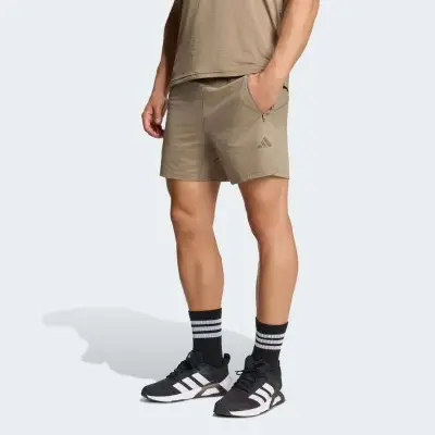 BERMUDA ADIDAS TECH INTENSITY MASCULINA - Marrom