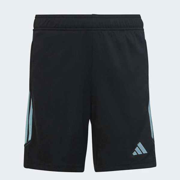 BERMUDA ADIDAS TIRO 23 CLUB INFANTIL - Preto/azul