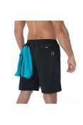 BERMUDA DE CORRIDA MIZUNO FOCUS UTILITY MASCULINA - Preto BERMUDA DE CORRIDA MIZUNO FOCUS UTILITY MASCULINA - Preto
