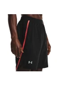 BERMUDA DE CORRIDA UNDER ARMOUR LAUNCH SW 9 MASCULINA - Preto/laranja BERMUDA DE CORRIDA UNDER ARMOUR LAUNCH SW 9 MASCULINA - Preto/laranja