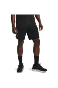 BERMUDA DE CORRIDA UNDER ARMOUR LAUNCH SW 9 MASCULINA - Preto/laranja BERMUDA DE CORRIDA UNDER ARMOUR LAUNCH SW 9 MASCULINA - Preto/laranja