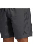 BERMUDA DE MALHA ADIDAS COLORBLOCK AEROREADY MASCULINA - Chumbo BERMUDA DE MALHA ADIDAS COLORBLOCK AEROREADY MASCULINA - Chumbo