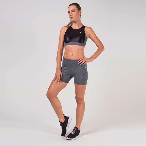 BERMUDA FILA FLAT LIFE FEMININO - Cinza