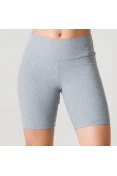 BERMUDA LIVE ACTIVE ESSENTIAL FEMININA - Cinza