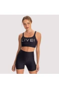 BERMUDA LIVE NEO ICON LUX FEMININA - Preto