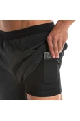BERMUDA MIZUNO HIGH RUNNING MASCULINA - Preto BERMUDA MIZUNO HIGH RUNNING MASCULINA - Preto