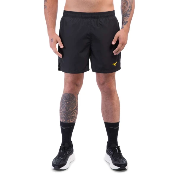 BERMUDA MIZUNO RUN EASY 5 MASCULINA - Preto