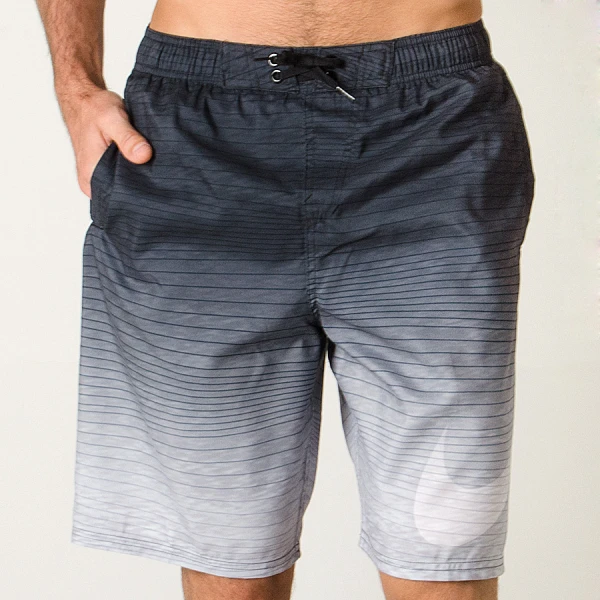 BERMUDA NIKE 9 INCH SWIM VOLLEY MASCULINA - Chumbo/cinza
