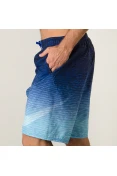 BERMUDA NIKE 9 INCH SWIM VOLLEY MASCULINA - Marinho/azul celeste