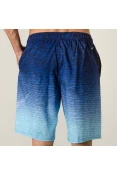 BERMUDA NIKE 9 INCH SWIM VOLLEY MASCULINA - Marinho/azul celeste