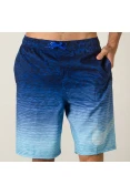 BERMUDA NIKE 9 INCH SWIM VOLLEY MASCULINA - Marinho/azul celeste