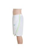 BERMUDA NIKE DE BASQUETE VAPOR BRASIL REPLICA MASCULINA - Branco/verde BERMUDA NIKE DE BASQUETE VAPOR BRASIL REPLICA MASCULINA - Branco/verde