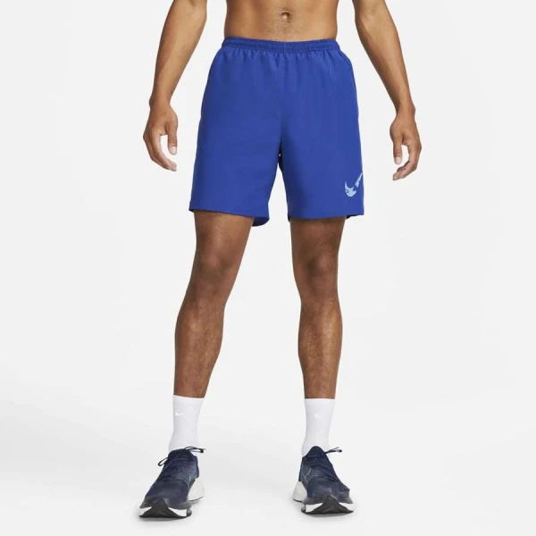 BERMUDA NIKE DE CORRIDA WILD RUN MASCULINA - Azul
