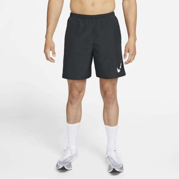 BERMUDA NIKE DE CORRIDA WILD RUN MASCULINA - Preto