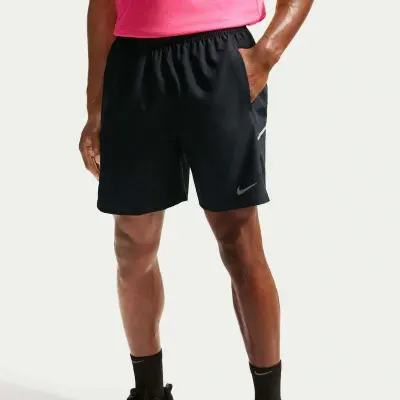 BERMUDA NIKE DF MILER 7UL MASCULINA - Preto