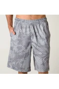 BERMUDA NIKE DRI-FIT NOTHING BUT MASCULINA - Cinza/branco BERMUDA NIKE DRI-FIT NOTHING BUT MASCULINA - Cinza/branco