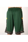 BERMUDA NIKE DRY COURTLINES PRINT MASCULINA - Verde/amarelo BERMUDA NIKE DRY COURTLINES PRINT MASCULINA - Verde/amarelo
