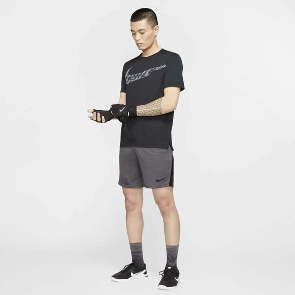 BERMUDA NIKE DRY-FIT TREINO E ACADEMIA MASCULINA - Chumbo