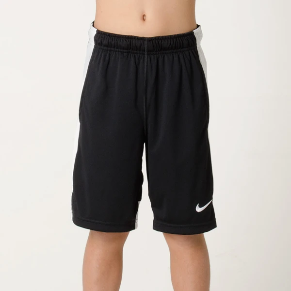 BERMUDA NIKE DRY FLY INFANTIL - Preto/branco