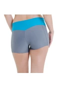 BERMUDA NIKE SLIM FEMININA - Chumbo BERMUDA NIKE SLIM FEMININA - Chumbo