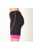 BERMUDA POKER CICLISTA LYCRA ACOLCHOADA NITRO FEMININA - Preto/pink BERMUDA POKER CICLISTA LYCRA ACOLCHOADA NITRO FEMININA - Preto/pink