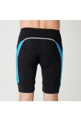 BERMUDA POKER CICLISTA LYCRA ACOLCHOADA SPEED 4 MASCULINA - Preto/verde BERMUDA POKER CICLISTA LYCRA ACOLCHOADA SPEED 4 MASCULINA - Preto/verde