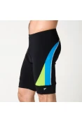 BERMUDA POKER CICLISTA LYCRA ACOLCHOADA SPEED 4 MASCULINA - Preto/verde BERMUDA POKER CICLISTA LYCRA ACOLCHOADA SPEED 4 MASCULINA - Preto/verde