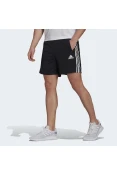 BERMUDA PRIMEBLUE DESIGNED TO MOVE SPORT 3-STRIPES ADIDAS MASCULINA - Preto/branco