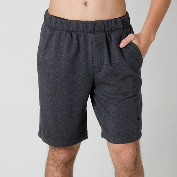 BERMUDA PUMA ESS SWEAT SHORTS 9 MASCULINA - Chumbo