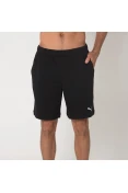 BERMUDA PUMA ESS SWEAT SHORTS 9 MASCULINA - Preto