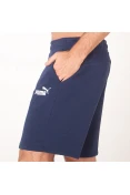BERMUDA PUMA ESSENTIALS SWEAT MASCULINA - Marinho BERMUDA PUMA ESSENTIALS SWEAT MASCULINA - Marinho