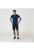 BERMUDA TREINO FILA TRACE ELASTIC MASCULINA - Preto BERMUDA TREINO FILA TRACE ELASTIC MASCULINA - Preto