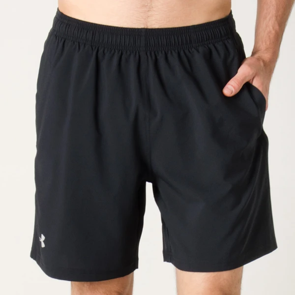 BERMUDA UNDER ARMOUR LAUNCH SW 7 POL MASCULINA - Preto