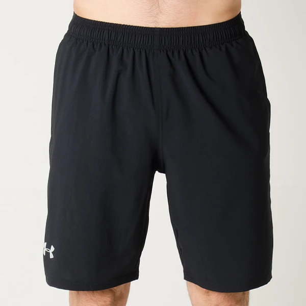 BERMUDA UNDER ARMOUR LAUNCH SW 9 POL MASCULINA - Preto