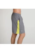 BERMUDA UNDER ARMOUR LUNCH 7 POL MASCULINA - Cinza/amarelo BERMUDA UNDER ARMOUR LUNCH 7 POL MASCULINA - Cinza/amarelo