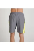 BERMUDA UNDER ARMOUR LUNCH 7 POL MASCULINA - Cinza/amarelo BERMUDA UNDER ARMOUR LUNCH 7 POL MASCULINA - Cinza/amarelo