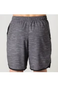 BERMUDA UNDER ARMOUR QUALIFIER NOVELTY MASCULINA - Grafite BERMUDA UNDER ARMOUR QUALIFIER NOVELTY MASCULINA - Grafite