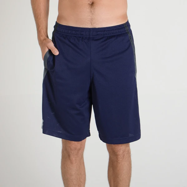 BERMUDA UNDER ARMOUR TECH MESH MASCULINA - Marinho/cinza