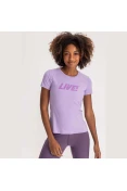 BLUSA LIVE CO2 ESSENTIAL FEMININA - Lilas BLUSA LIVE CO2 ESSENTIAL FEMININA - Lilas