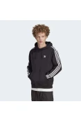 BLUSÂO ADIDAS 3-STRIPES HOODY MASCULINO - Preto/branco