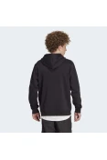 BLUSÂO ADIDAS 3-STRIPES HOODY MASCULINO - Preto/branco