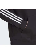 BLUSÂO ADIDAS 3-STRIPES HOODY MASCULINO - Preto/branco