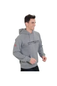 BLUSÃO ADIDAS 911 G CAPUZ MASCULINO - Cinza/preto BLUSÃO ADIDAS 911 G CAPUZ MASCULINO - Cinza/preto