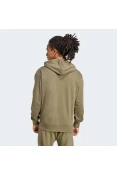 BLUSAO ADIDAS BIG LOGO ESSENTIALS C/CAPUZ MASCULINO - Verde/preto